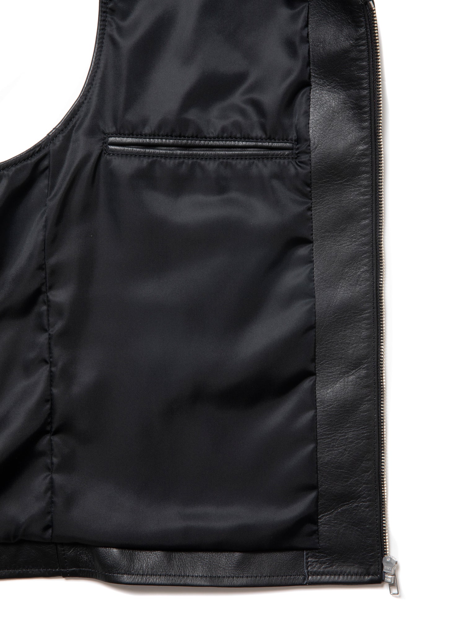 COOTIEPRODUCTIONS クーティー LSL Leather Vest COOTIE PRODUCTIONS / LSL Leather Vest - IMA:ZINEオンライン