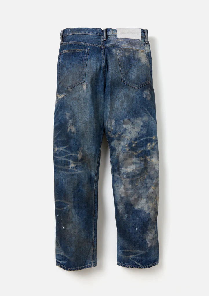 SAVAGE DENIM DP BASIC PANTS 青 M NEIGHBORHOOD - Neighborhood