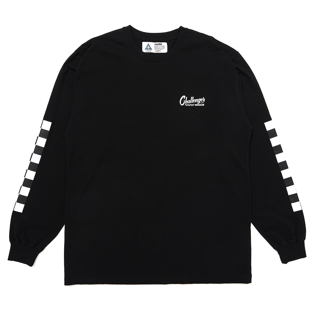 L/S CHECKER TEE