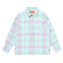 画像をギャラリービューアに読み込む, PLAID ZIP UP SHIRT
