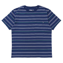 画像をギャラリービューアに読み込む, S/S STRIPE BORDER PKT TEE
