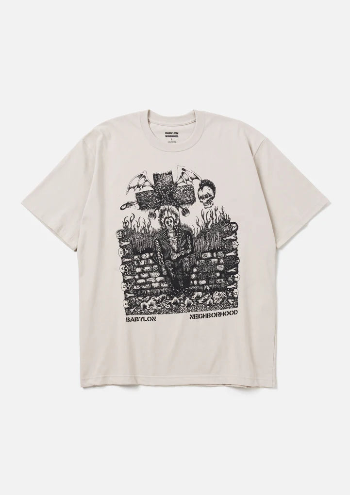 即日発送！House on the hill S/S Tee NEIGHBORHOOD NH X BABYLON . TEE SS-1