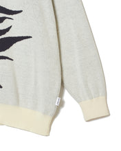 画像をギャラリービューアに読み込む, HORIZONTAL FIRE KNIT POLO
