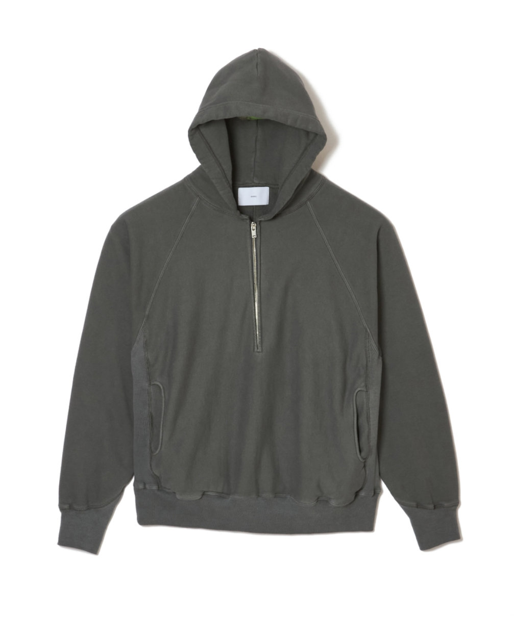 HALF ZIP HOODIE