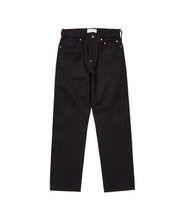 画像をギャラリービューアに読み込む, TWISTED HEATHER DENIM PANTS STRAIGHT CUT

