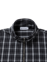 画像をギャラリービューアに読み込む, AD Processing Heavy Flannel Check Half Zip Pullover
