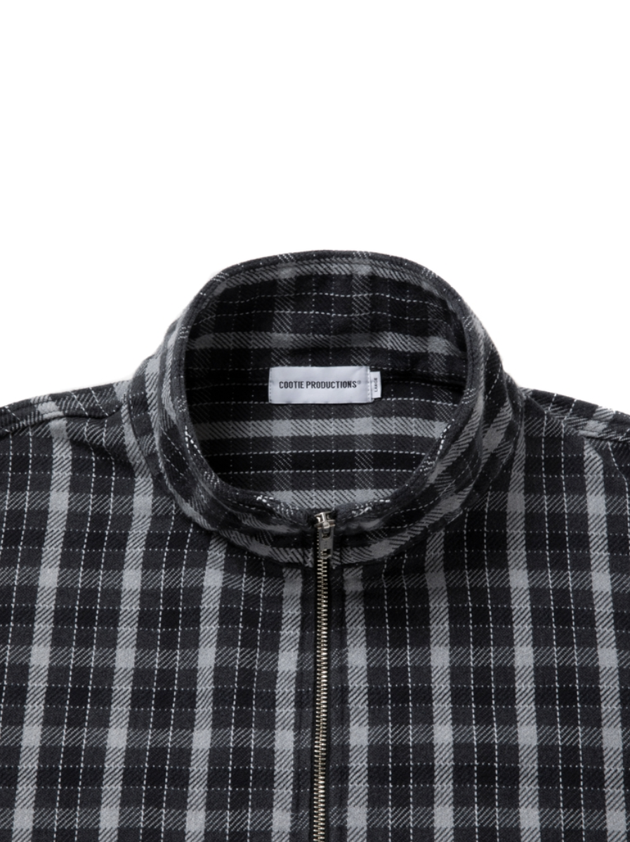 AD Processing Heavy Flannel Check Half Zip Pullover – Roots Bonds