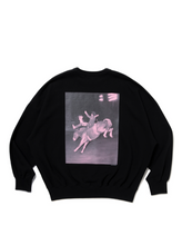 画像をギャラリービューアに読み込む, Print Sweat Crew (Pink 14)

