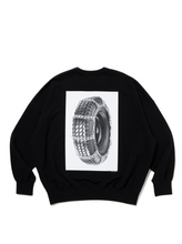 画像をギャラリービューアに読み込む, Print Sweat Crew (Tire with Chains)
