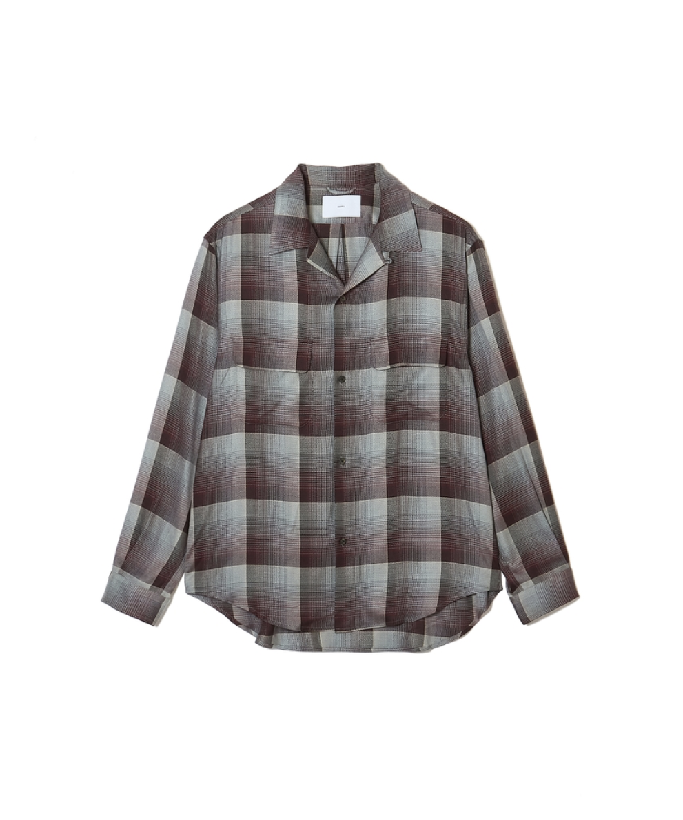 OMBRE OPEN COLLAR SHIRT – Roots Bonds ONLINE STORE