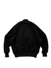 画像をギャラリービューアに読み込む, Punching Faux Suede Bomber Jacket
