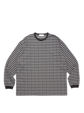 画像をギャラリービューアに読み込む, Supima Jacquard Border L/S Tee
