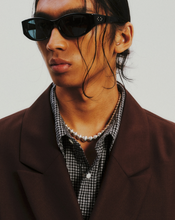 画像をギャラリービューアに読み込む, Dobby Gingham Check L/S Western Shirt
