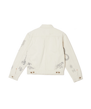 画像をギャラリービューアに読み込む, TATTOO FLASH PRINT DENIM JACKET
