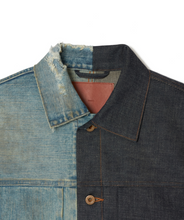 画像をギャラリービューアに読み込む, HALF AGED DENIM JACKET
