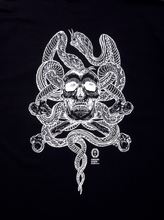 画像をギャラリービューアに読み込む, ASIC Oversized L/S Tee (Skull N' Snake)
