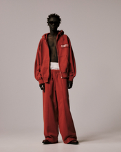 画像をギャラリービューアに読み込む, AD Processing Pin Tuck Wide Sweat Easy Pants
