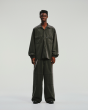 画像をギャラリービューアに読み込む, Pigment Coating T/R Twill L/S Work Shirt
