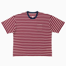 画像をギャラリービューアに読み込む, MONDO BORDER TEE S/S (FINE WOOL)
