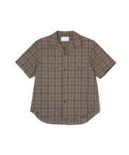 画像をギャラリービューアに読み込む, LINEN OPEN-COLLOR HALF SLEEVE SHIRT
