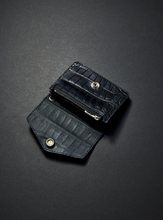 画像をギャラリービューアに読み込む, Compact Trucker Wallet(Crocodile)
