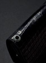 画像をギャラリービューアに読み込む, Trucker Wallet(Crocodile)
