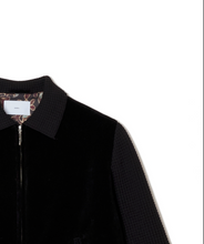 画像をギャラリービューアに読み込む, KNIT VELOR JACKET
