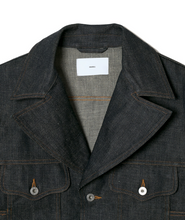 画像をギャラリービューアに読み込む, LAPEL DENIM JACKET
