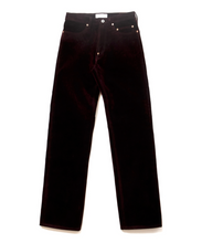 画像をギャラリービューアに読み込む, FLOCKING LAPEL DENIM PANTS STRAGHIT CUT
