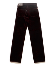 画像をギャラリービューアに読み込む, FLOCKING LAPEL DENIM PANTS STRAGHIT CUT
