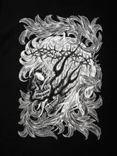 画像をギャラリービューアに読み込む, Pima Cotton L/S Tee (Leaf Skull)
