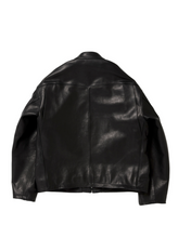 画像をギャラリービューアに読み込む, Leather Single Riders Jacket

