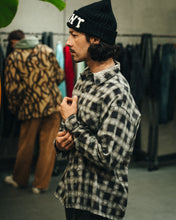 画像をギャラリービューアに読み込む, PRINT CHECK SHIRT
