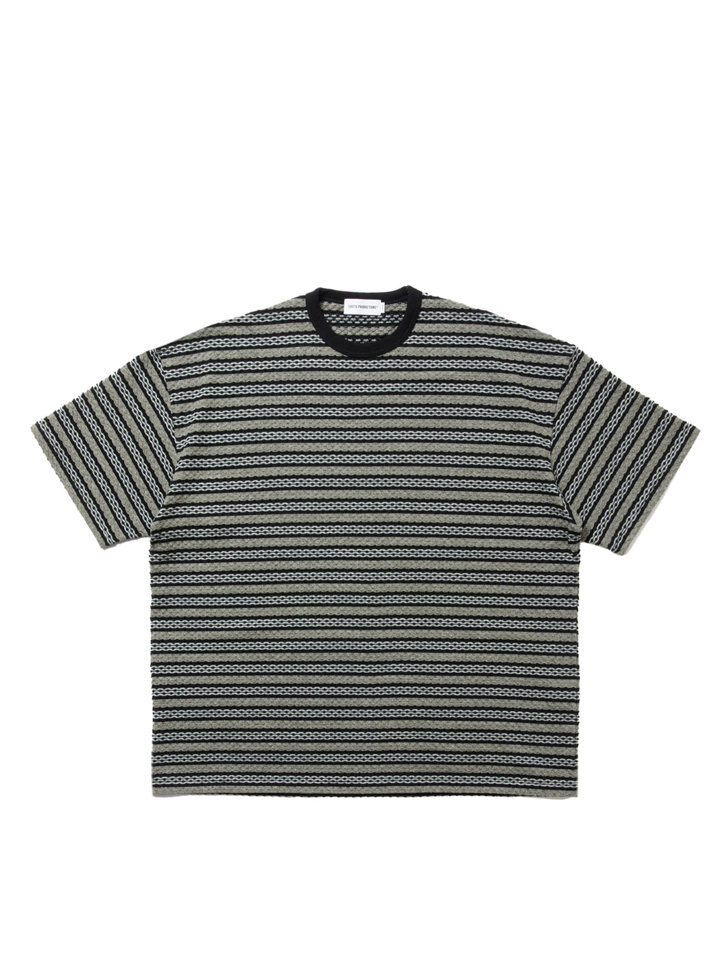 Jacquard Border S/S Tee