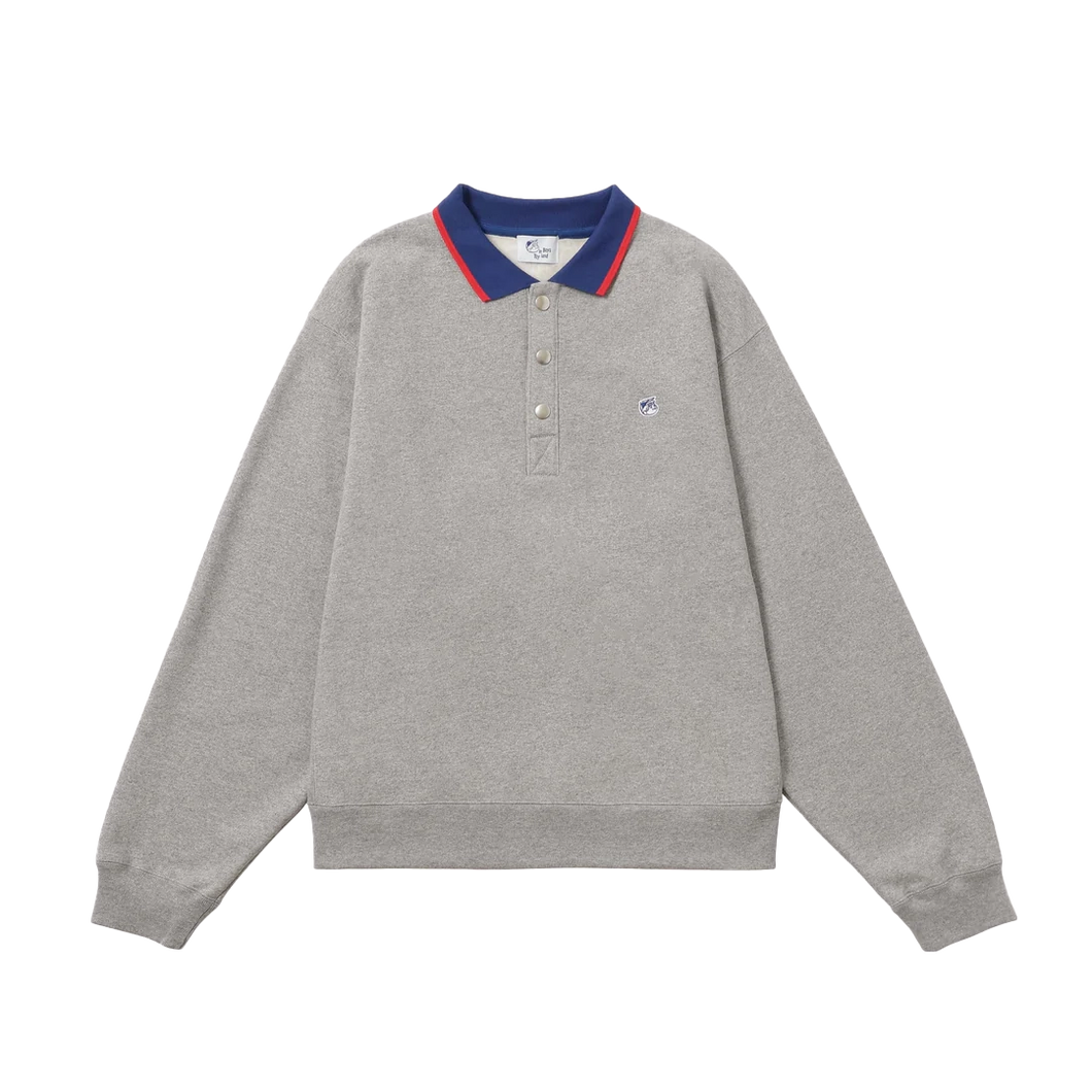 KNIT RIB SWEAT