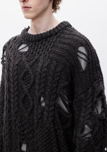 画像をギャラリービューアに読み込む, PATCHWORK SAVAGE SWEATER
