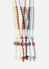 画像をギャラリービューアに読み込む, CORD CROSS NECKLACE
