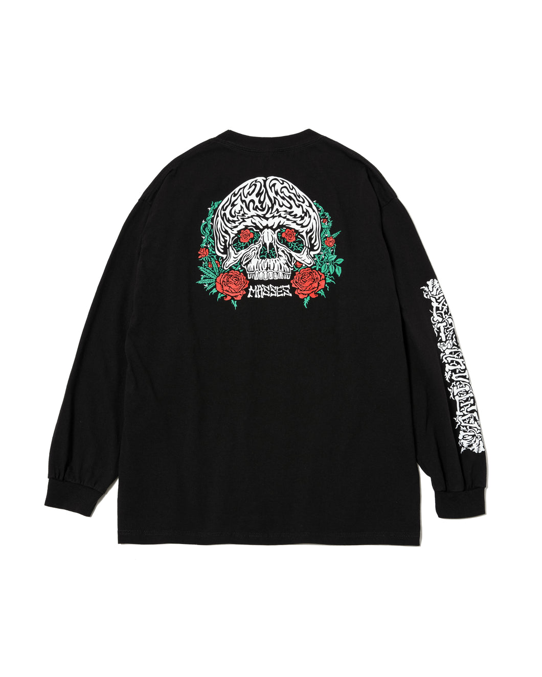 T-SHIRT L/S SKULLROSE