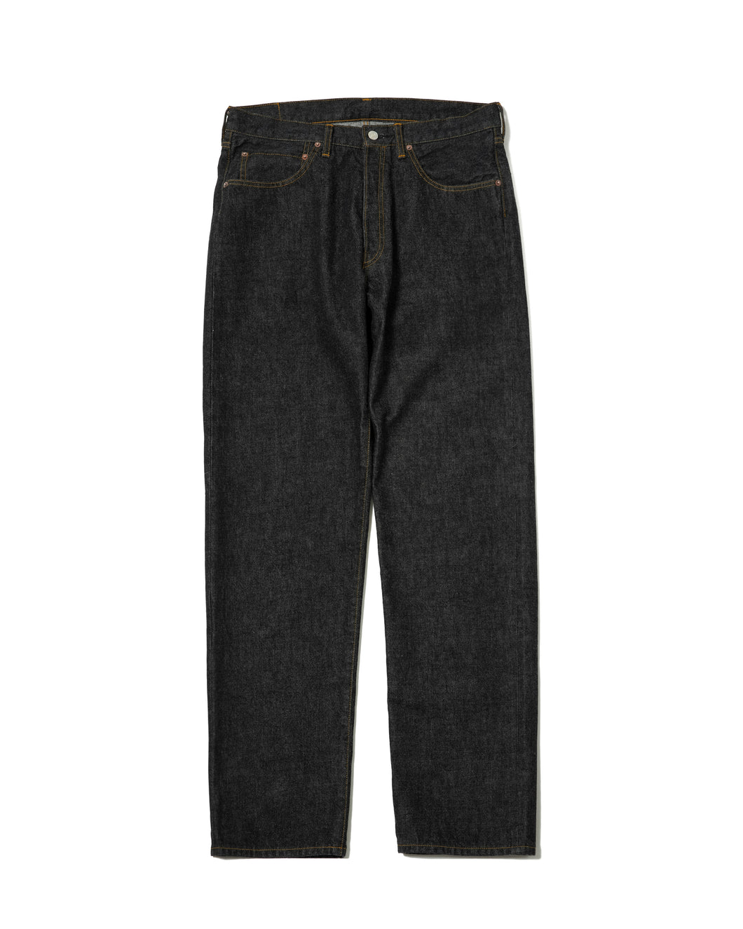 BLACK DENIM 5P PANTS WASH