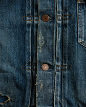 画像をギャラリービューアに読み込む, FRONT TUCK DENIM REMAKED JACKET
