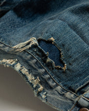 画像をギャラリービューアに読み込む, FRONT TUCK DENIM REMAKED JACKET
