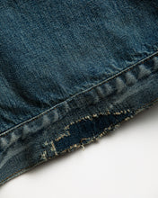 画像をギャラリービューアに読み込む, FRONT TUCK DENIM REMAKED JACKET
