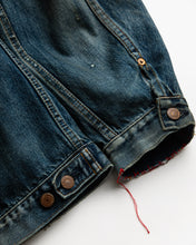 画像をギャラリービューアに読み込む, FRONT TUCK DENIM REMAKED JACKET
