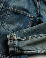 画像をギャラリービューアに読み込む, FRONT TUCK DENIM JACKET
