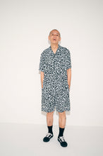 画像をギャラリービューアに読み込む, WDS x MINEDENIM LIPS LEOPARD PRINT OPEN COLLAR SH
