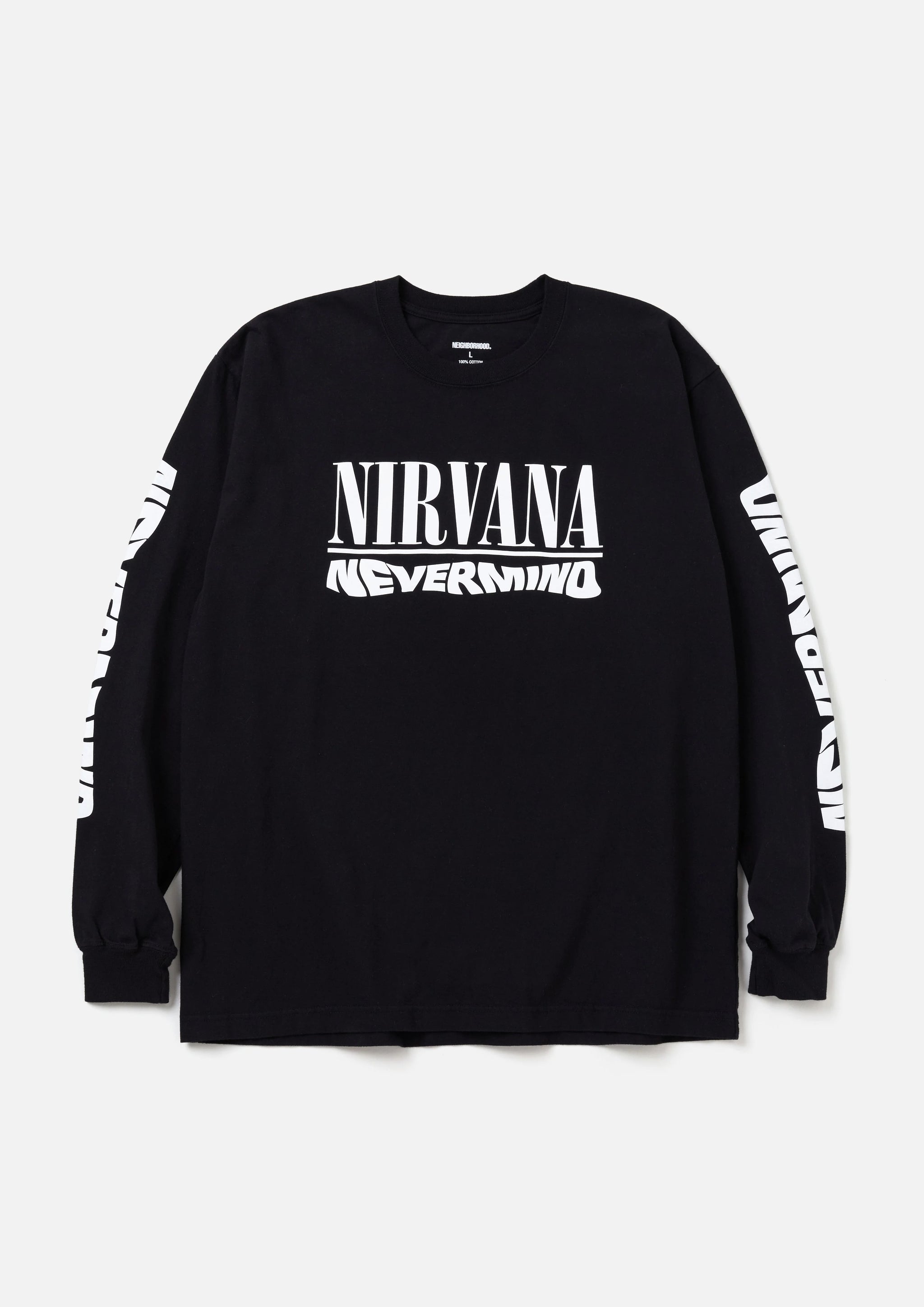 NEIGHBORHOOD NH X NIRVANA . TEE LS NEIGHBORHOOD NH X NIRVANA . TEE LS
