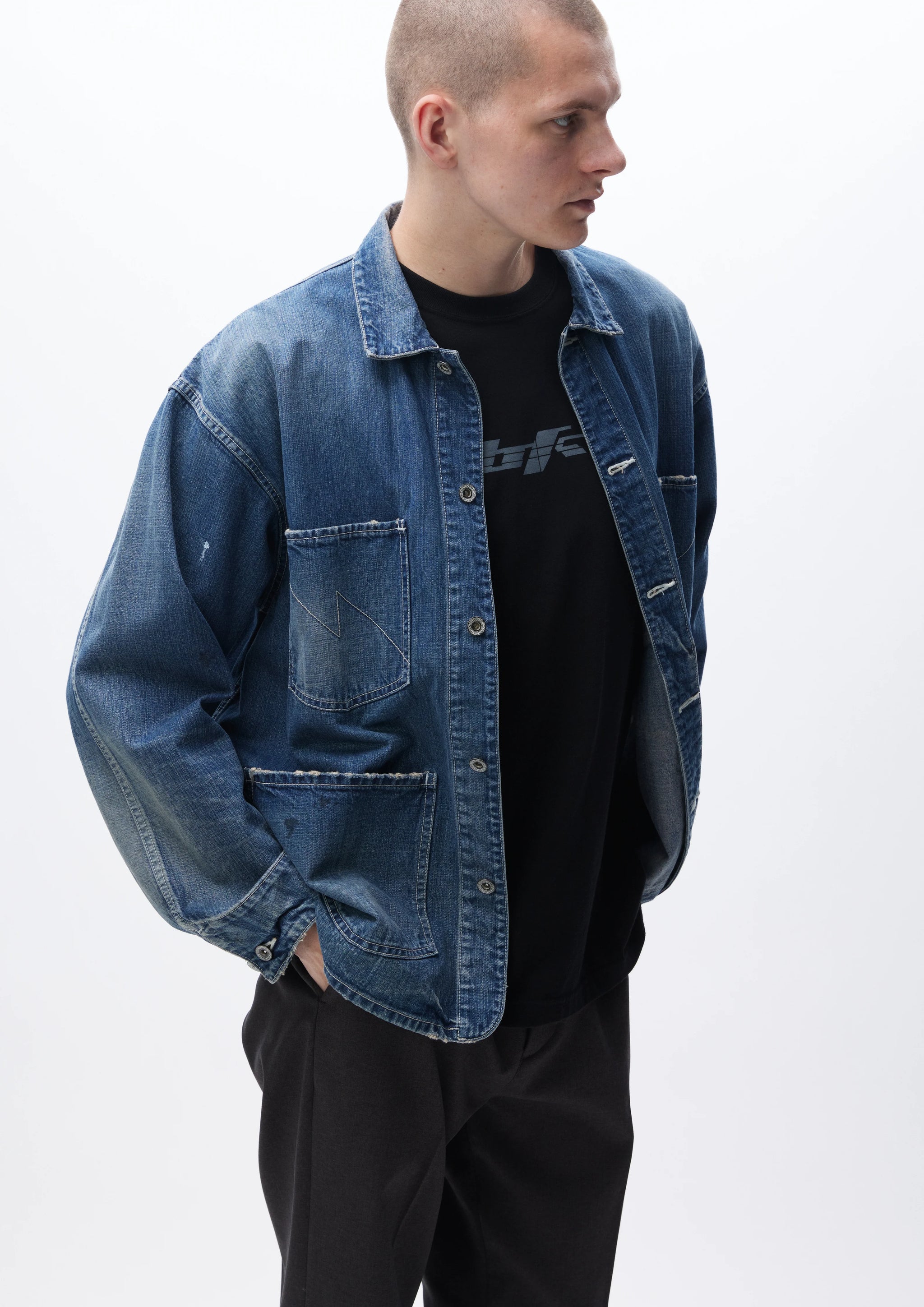 WASHED COVERALL JACKET – Roots Bonds ONLINE STORE