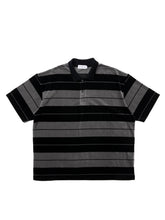 画像をギャラリービューアに読み込む, Velour Border S/S Polo
