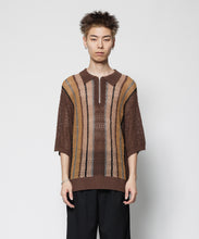 画像をギャラリービューアに読み込む, STRIPE S/S H/Z SUMMER SWEATER
