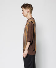 画像をギャラリービューアに読み込む, STRIPE S/S H/Z SUMMER SWEATER
